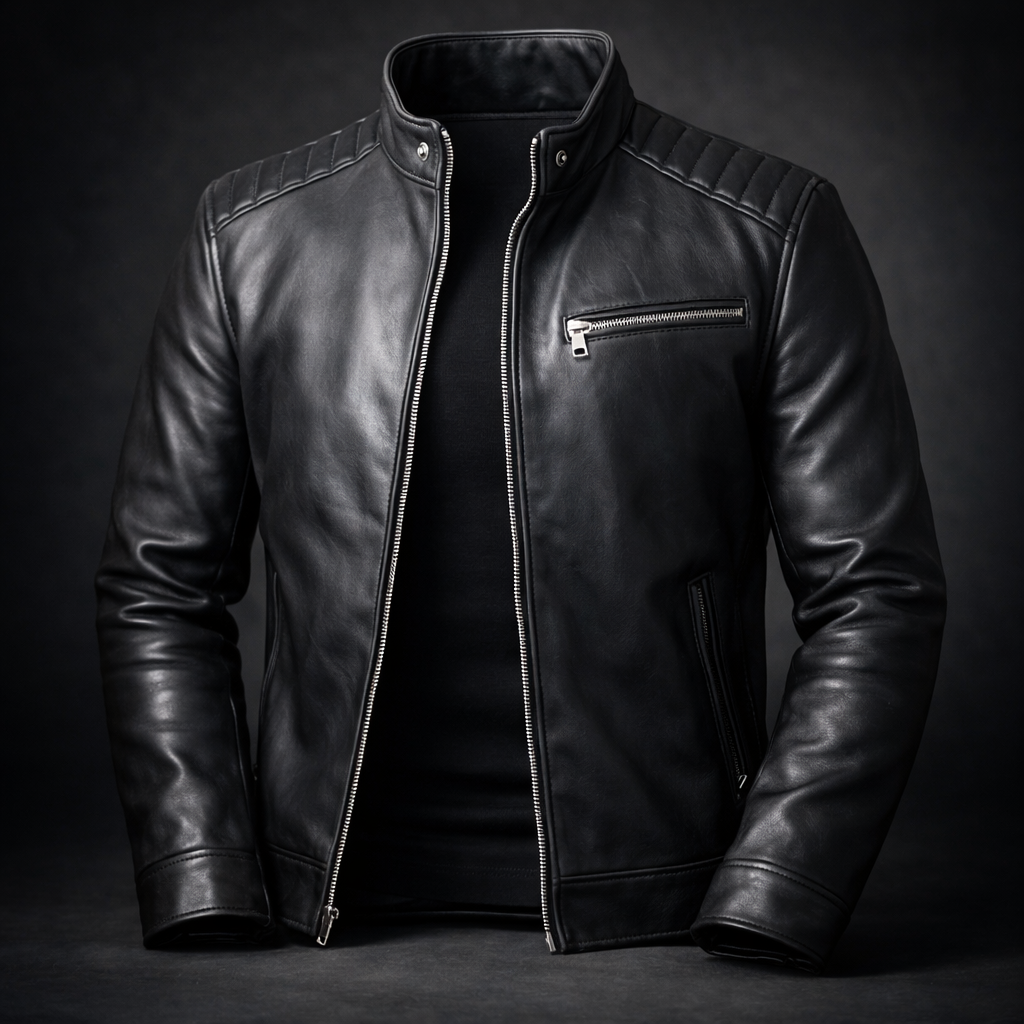 Men's Leather Classic Jacket