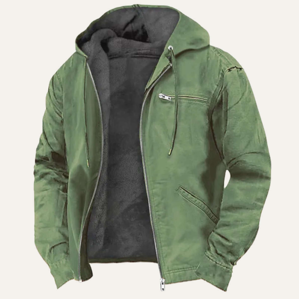 Men's Bomber Jacket with Lining