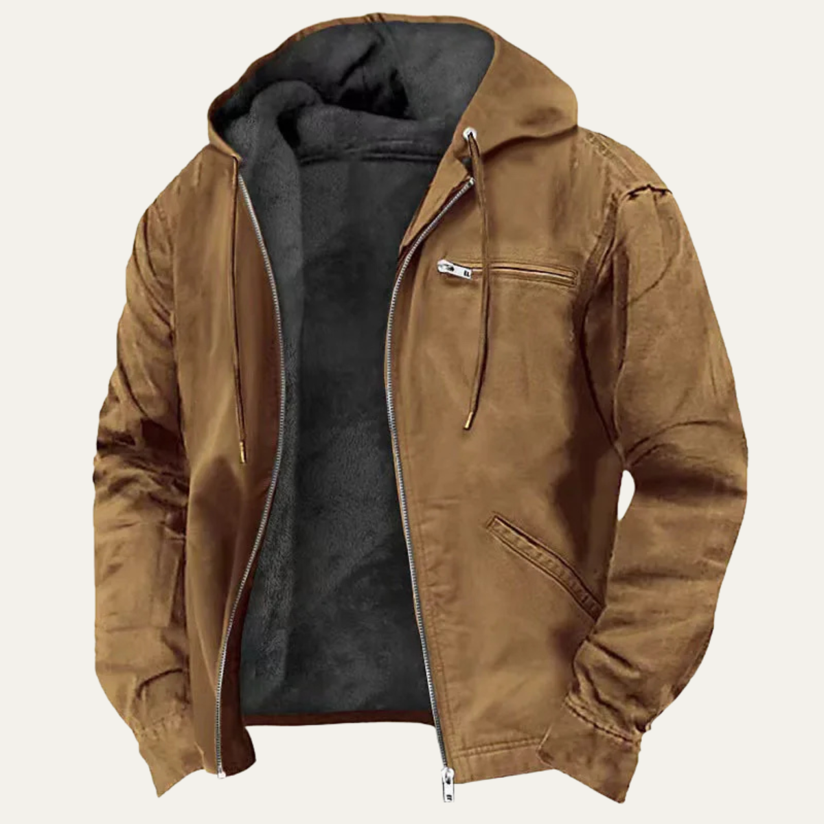 Men's Bomber Jacket with Lining