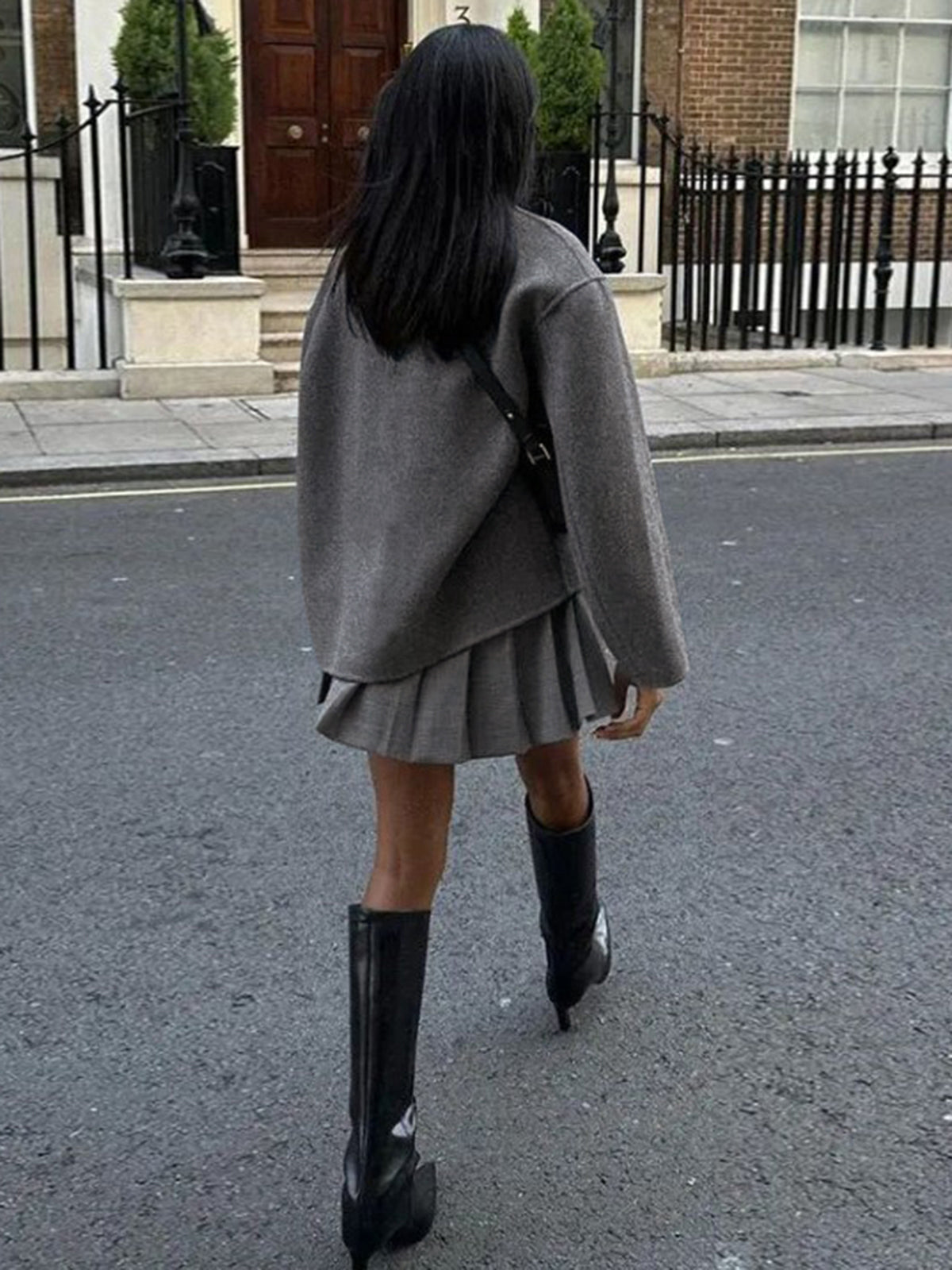 Women's Oversized Button-Down Jacket