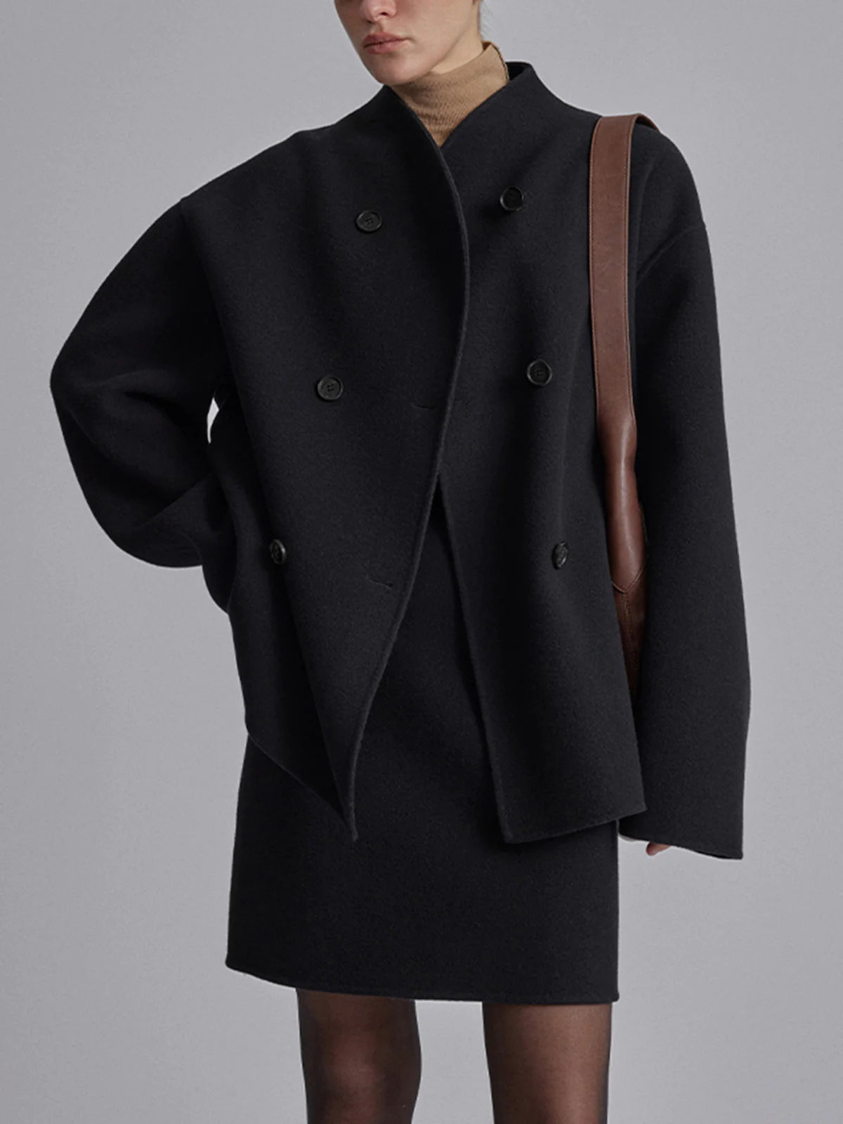 Women's Oversized Button-Down Jacket
