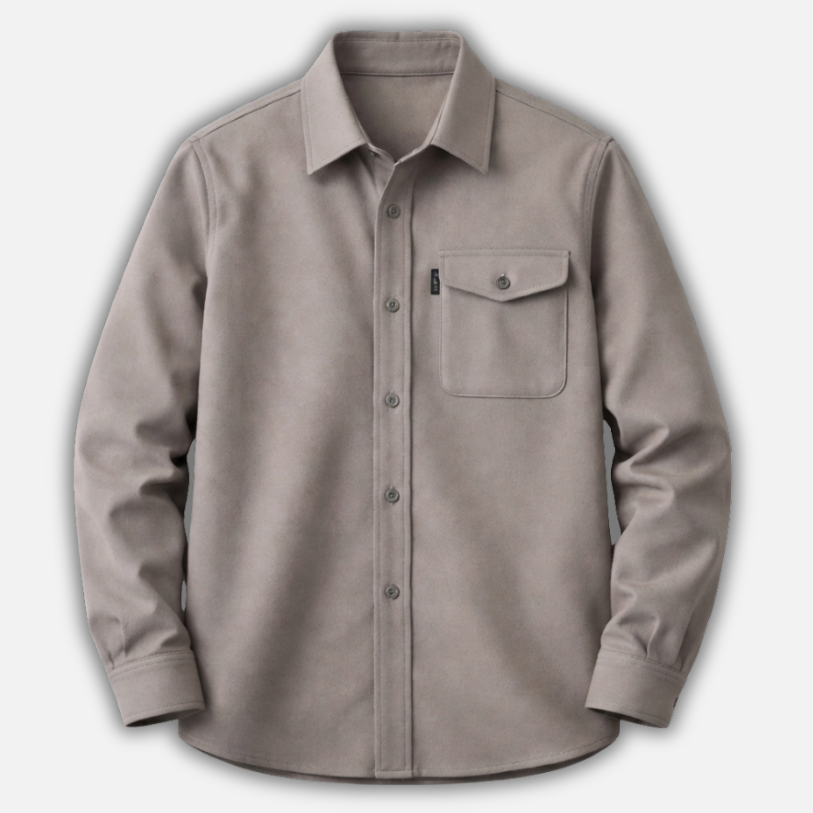 Men's Casual Denim Overshirt - Everyday Wear