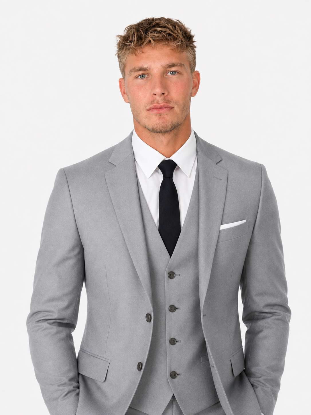 Men's Tailored Three-Piece Suit
