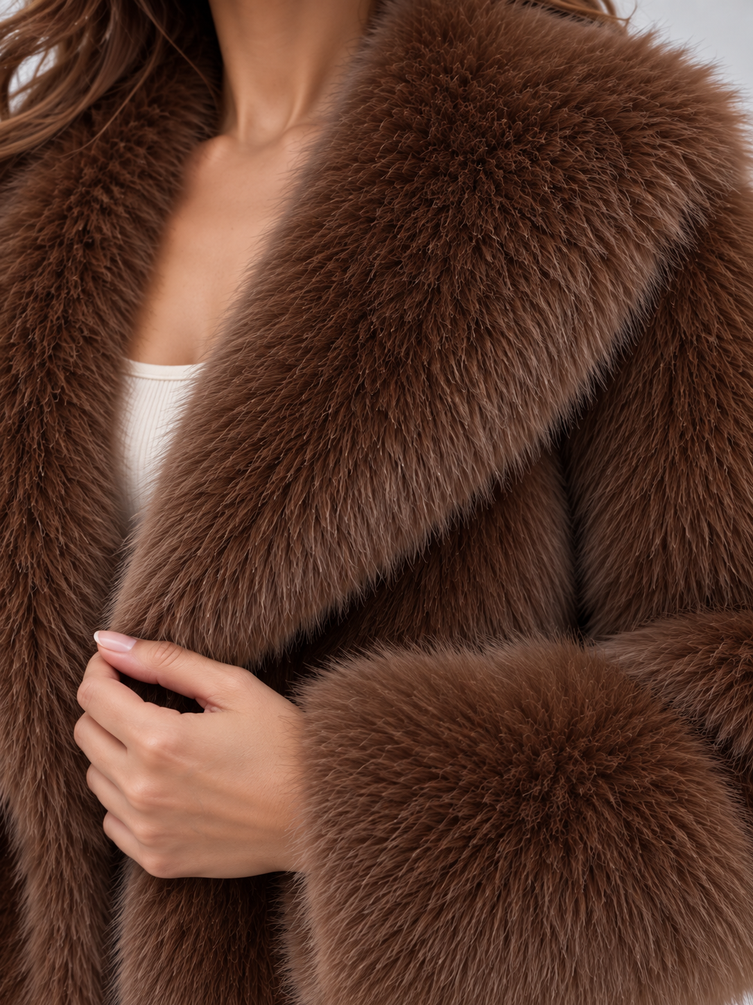 Women's Winter Faux Fur Jacket