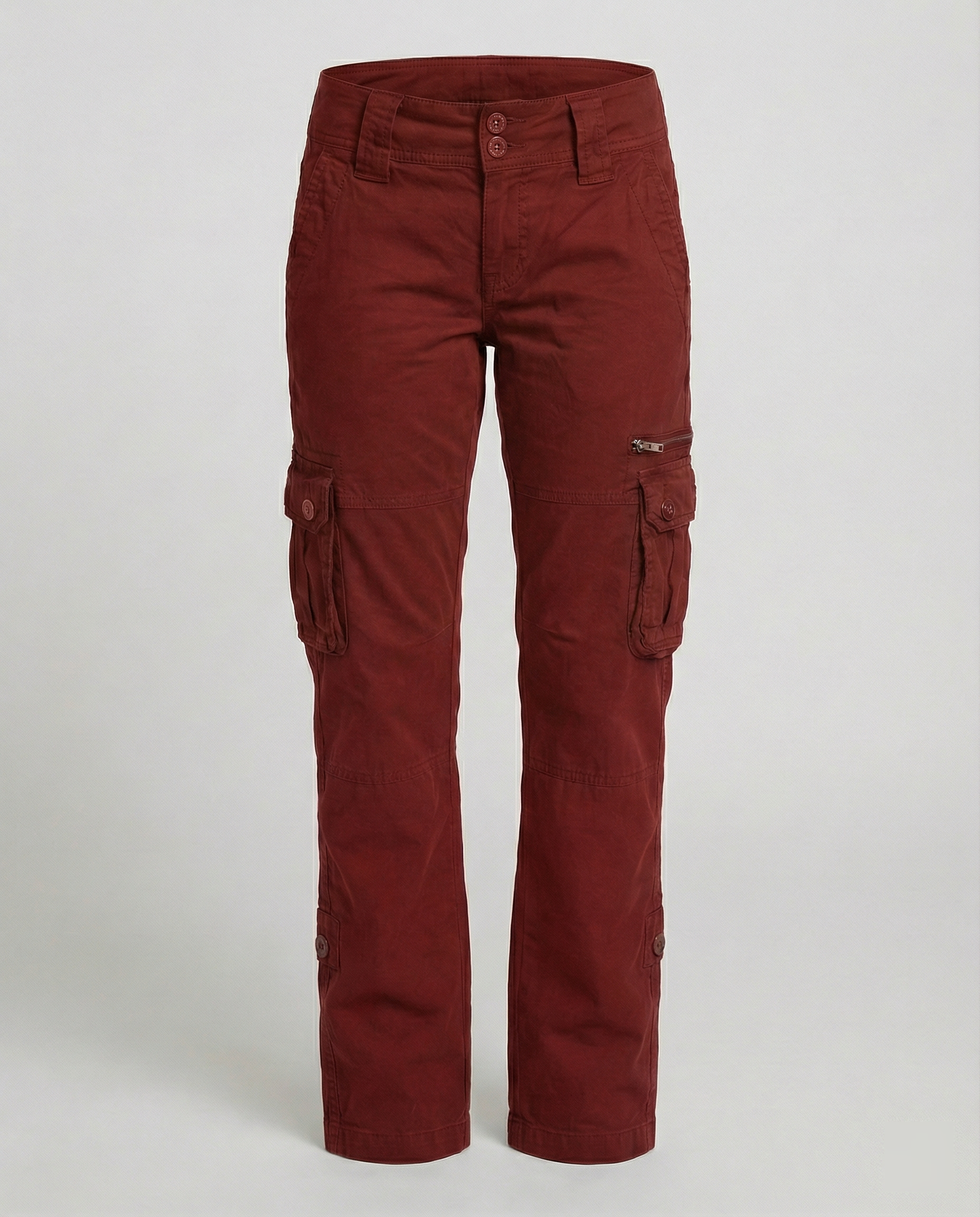 Taylor | Women's High-Waisted Utility Cargo Pants, Casual
