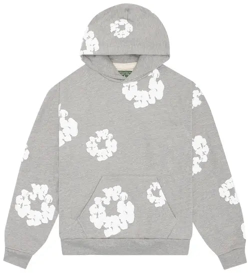 Printed Denim-Style Hoodie β Unisex Streetwear Sweatshirt