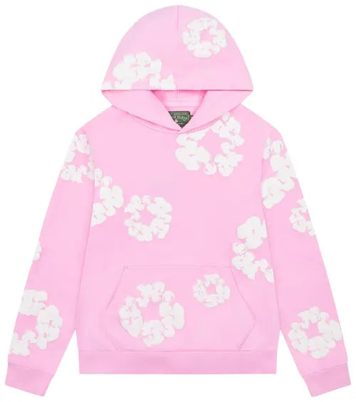 Printed Denim-Style Hoodie β Unisex Streetwear Sweatshirt