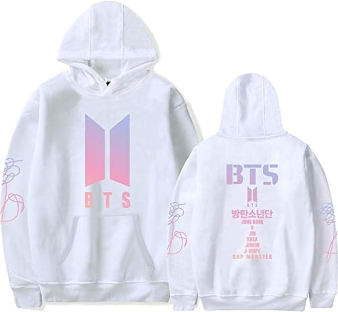 Men's Kpop Concert Hoodie - Casual Wear & Cosplay Pride