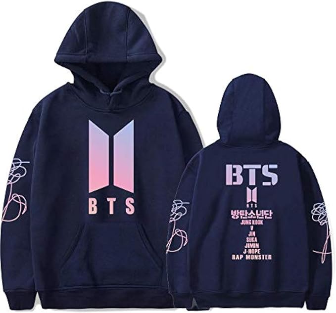 Men's Kpop Concert Hoodie - Casual Wear & Cosplay Pride