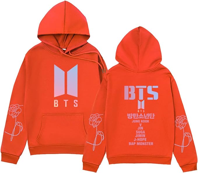 Men's Kpop Concert Hoodie - Casual Wear & Cosplay Pride