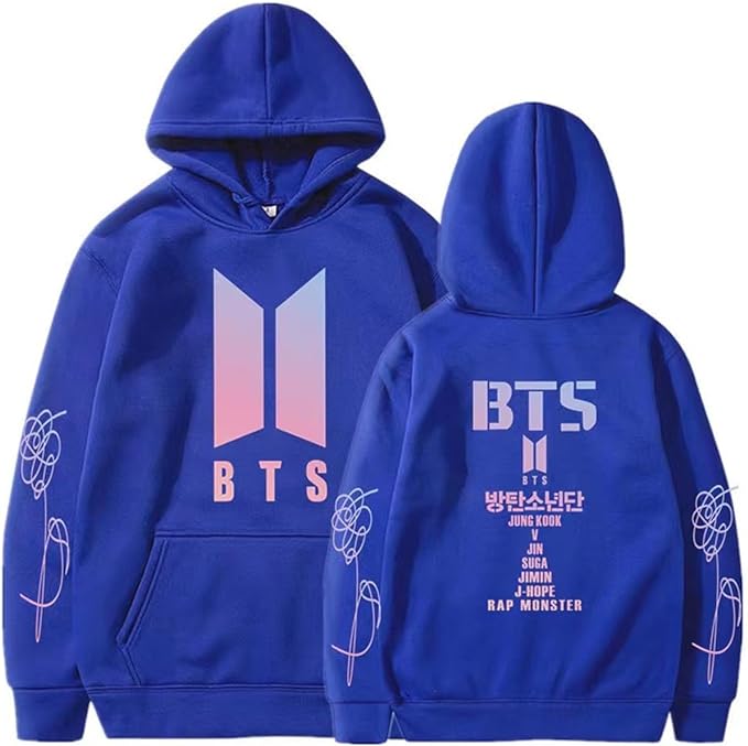 Men's Kpop Concert Hoodie - Casual Wear & Cosplay Pride