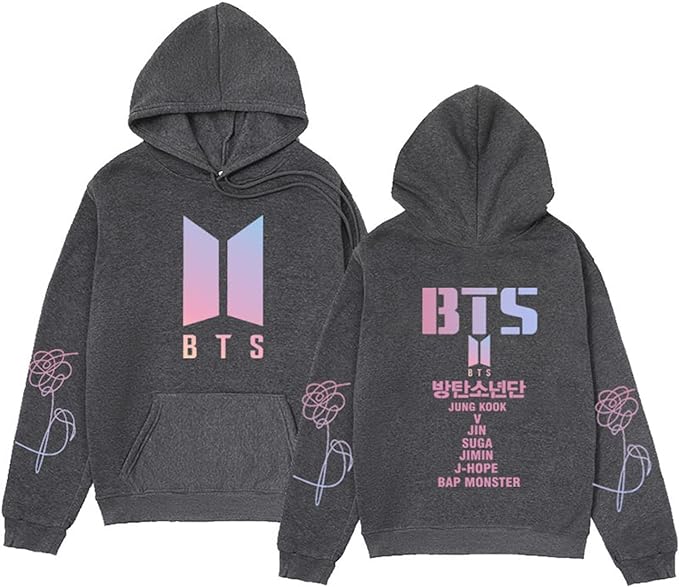 Men's Kpop Concert Hoodie - Casual Wear & Cosplay Pride