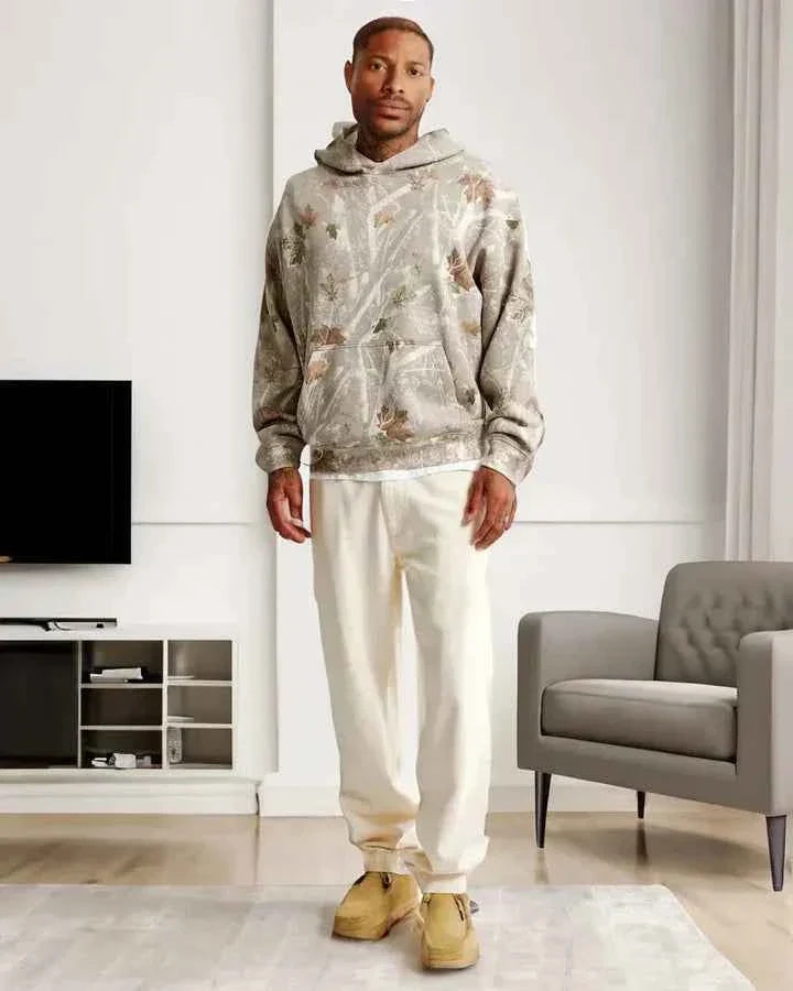 Women's Oversized Camouflage Hoodie for Everyday Wear