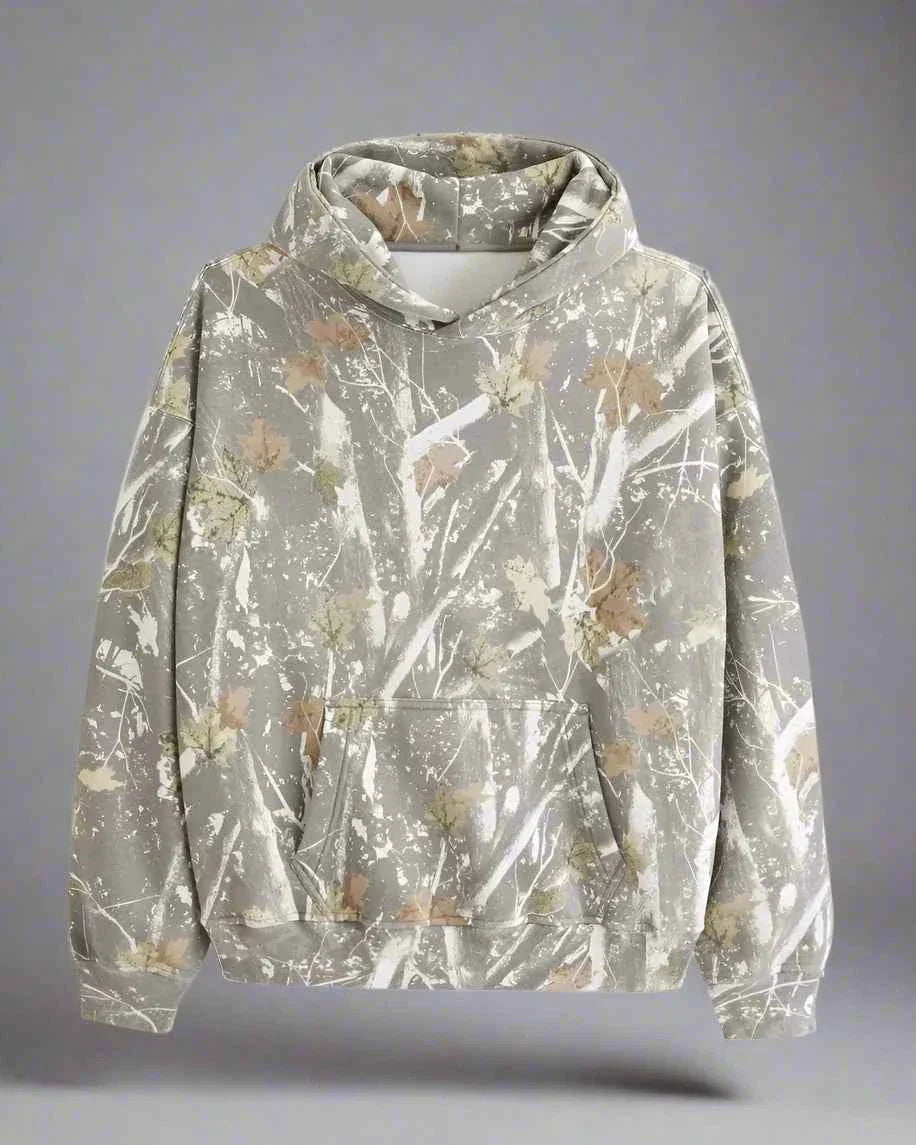 Women's Oversized Camouflage Hoodie for Everyday Wear