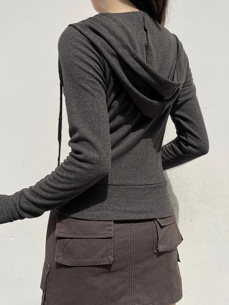 Women's Casual Hoodie Tracksuit Sweatshirt - Streetwear