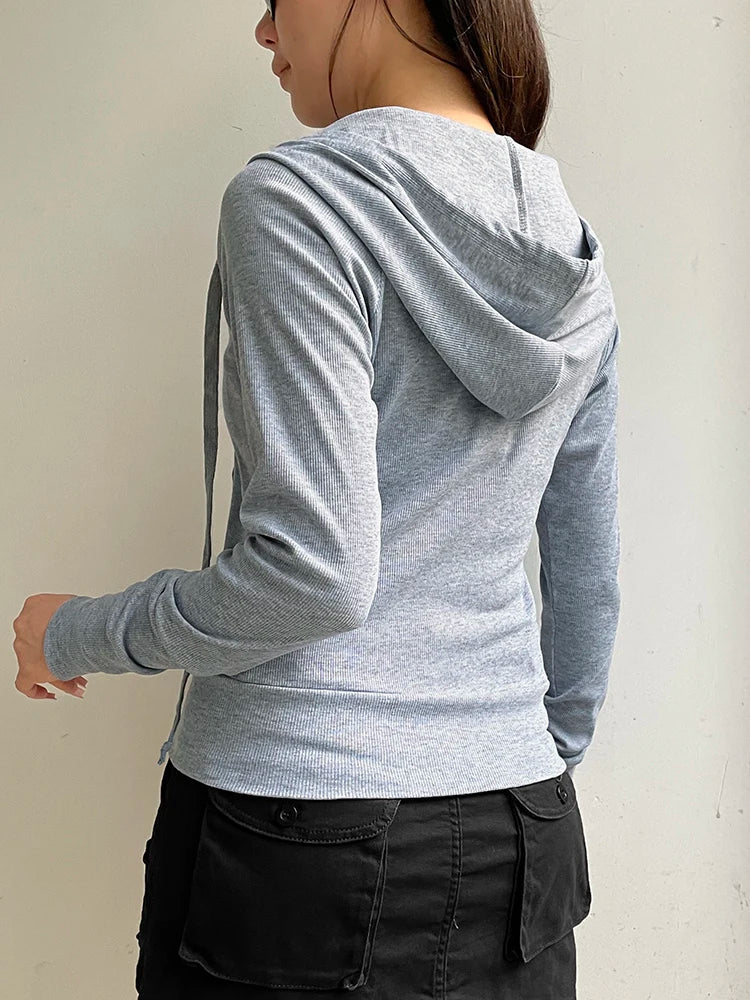 Women's Casual Hoodie Tracksuit Sweatshirt - Streetwear