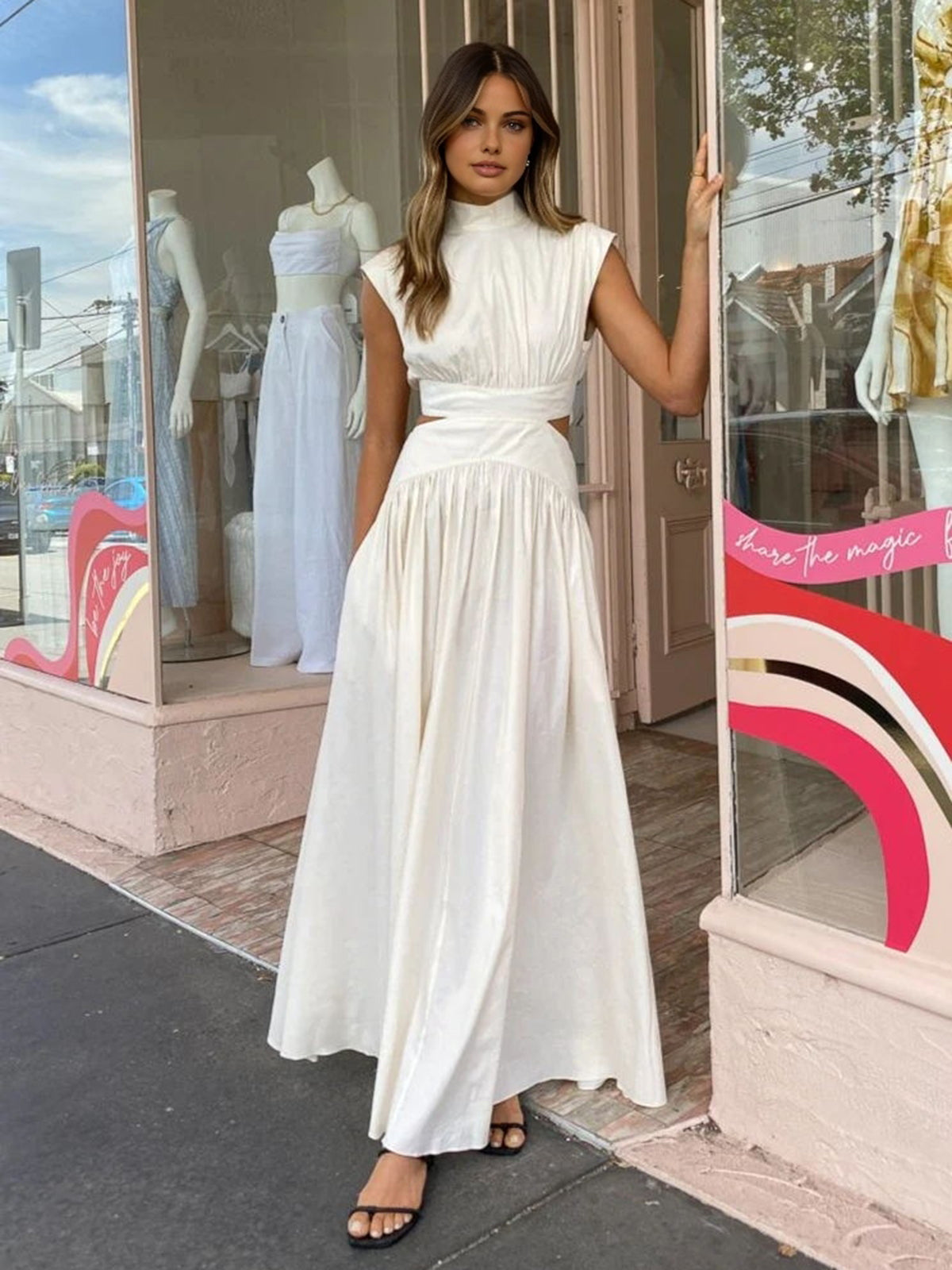 Women's Maxi Dress Chiffon - Summer Vacation