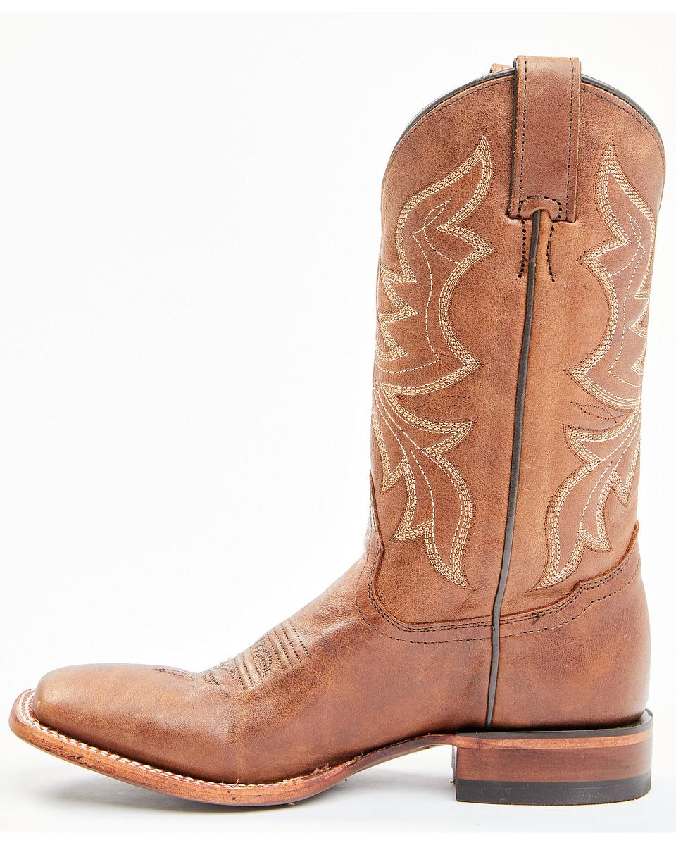 Women's Western Boots - Broad Square Toe Jeannie Style