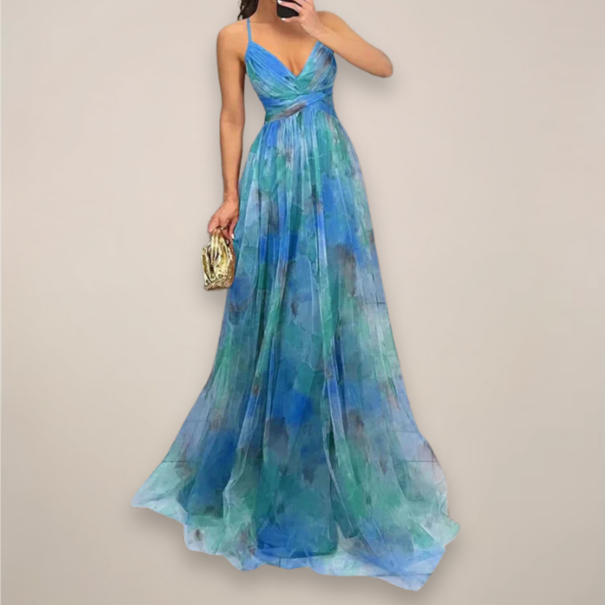 Lena | Women's Floral Maxi Dress