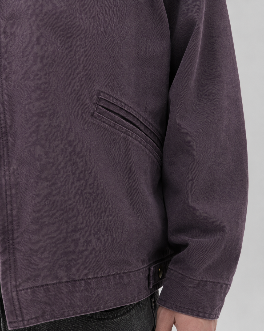Men's Barn Jacket - Cotton Canvas with Corduroy Collar