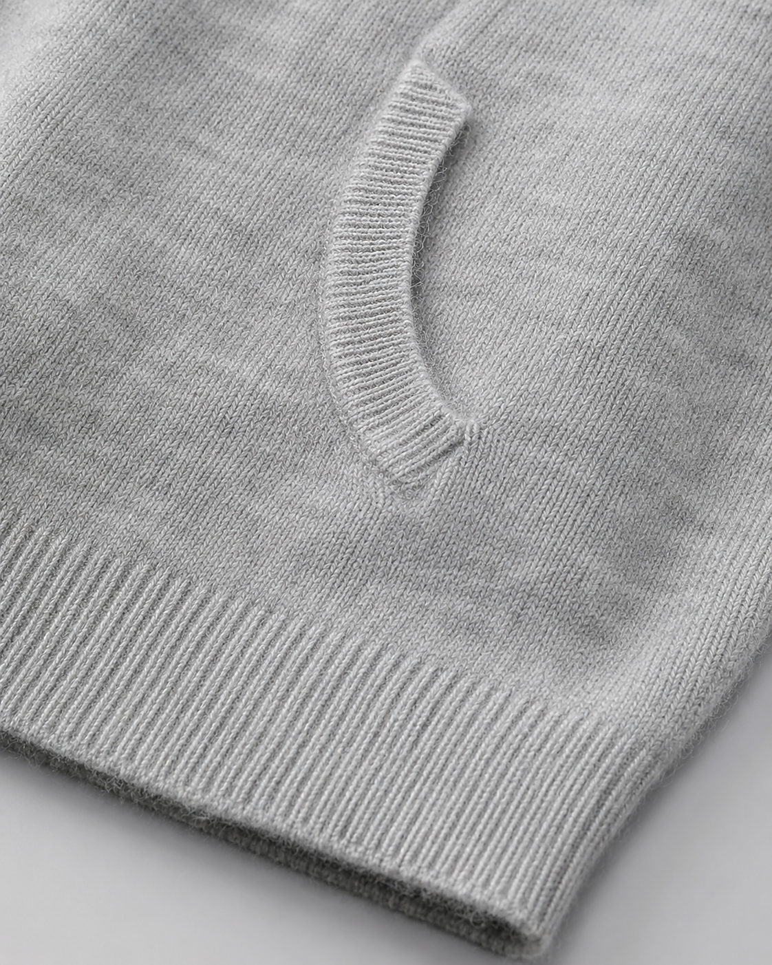 Men's Zip-Up Hoodie in Merino Wool