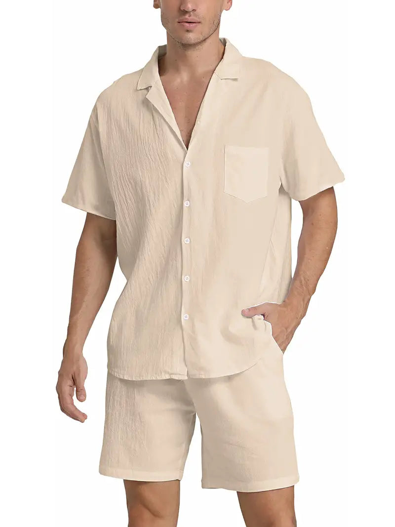 Rhys | Men's Stylish Casual Button-Up Shirt
