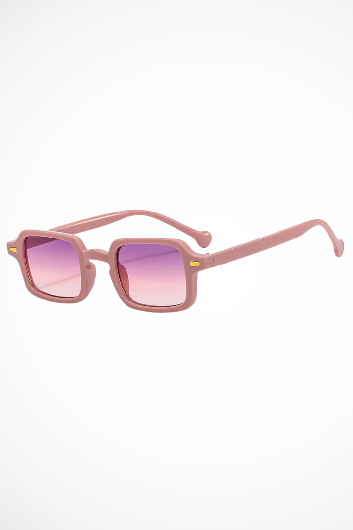 Women's Retro Square Frame Sunglasses - Summer Casual