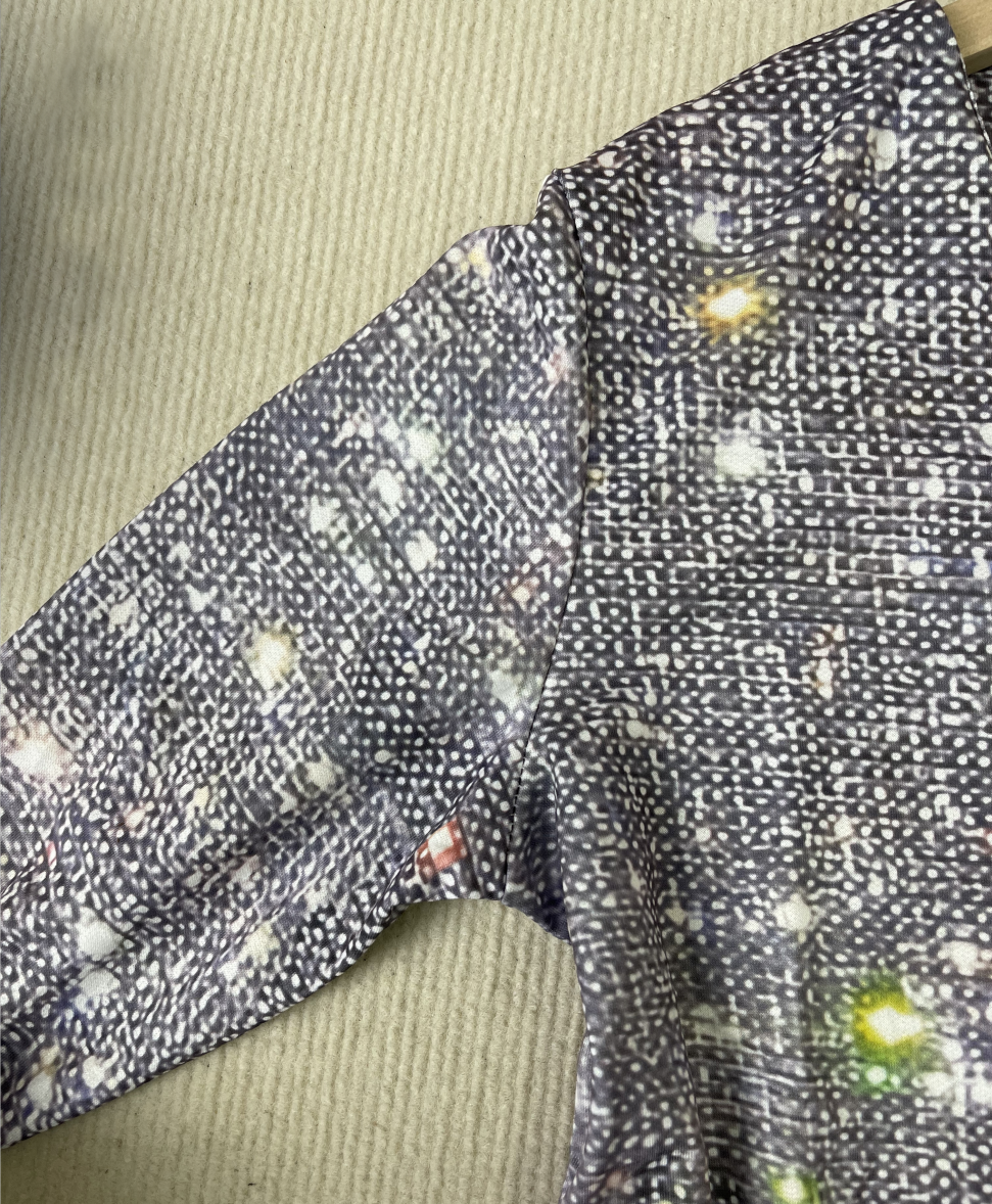 Elaina | Women's Long-Sleeved Sequined Blouse, Evening