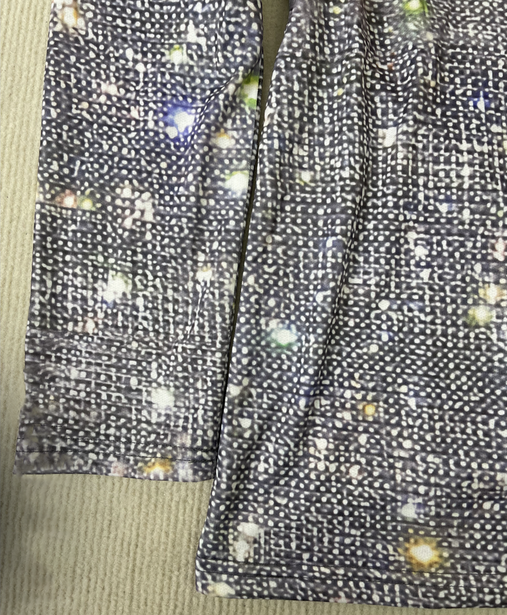Elaina | Women's Long-Sleeved Sequined Blouse, Evening