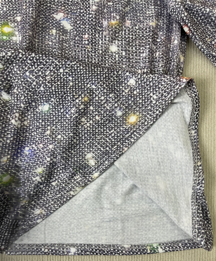 Elaina | Women's Long-Sleeved Sequined Blouse, Evening