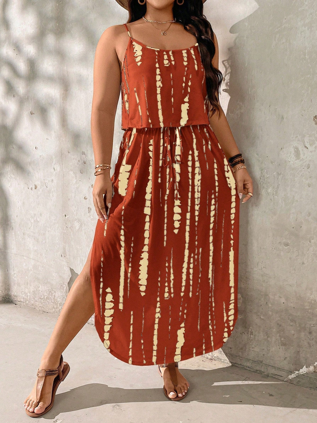 Alina | Women's Plus Size Two-Piece Set, Summer