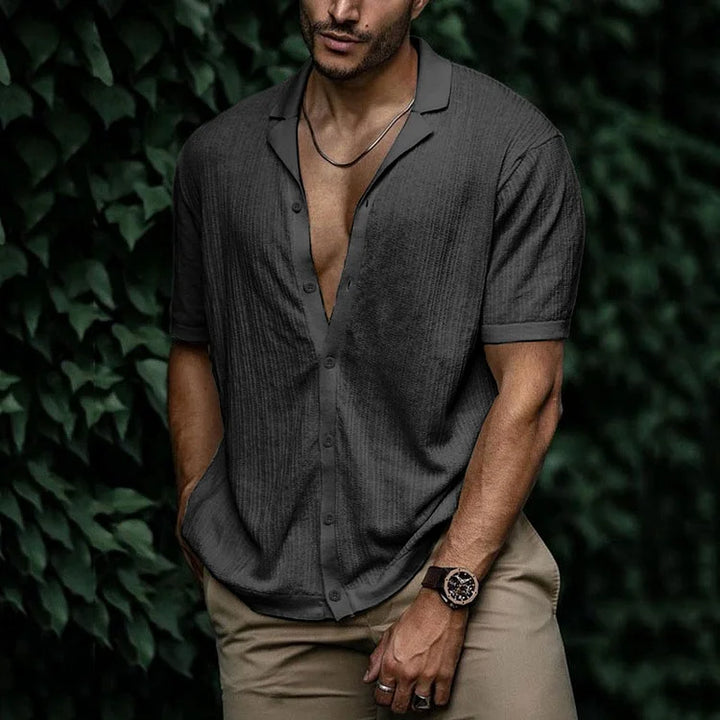 Men's Casual Lightweight Linen Shirt - Summer Fashion
