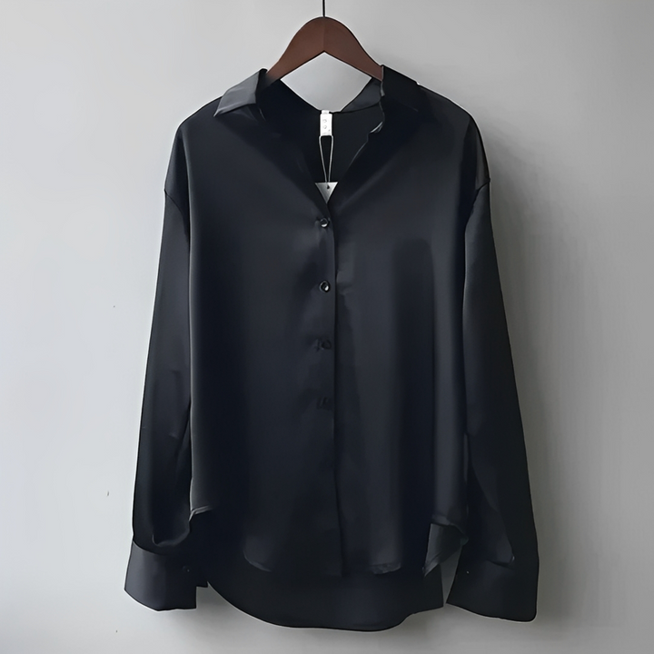 Carlette | Women's Blouse with Ruffled Sleeves, Casual