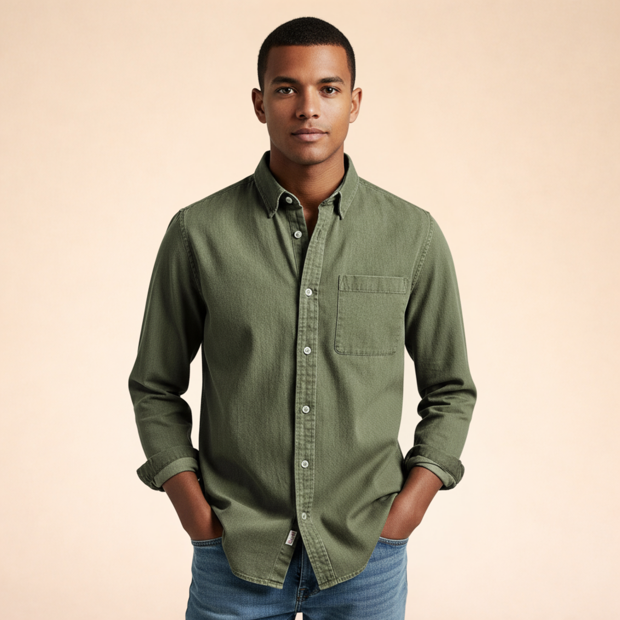Reid | Men's Stylish Short Sleeve Button-Up Shirt