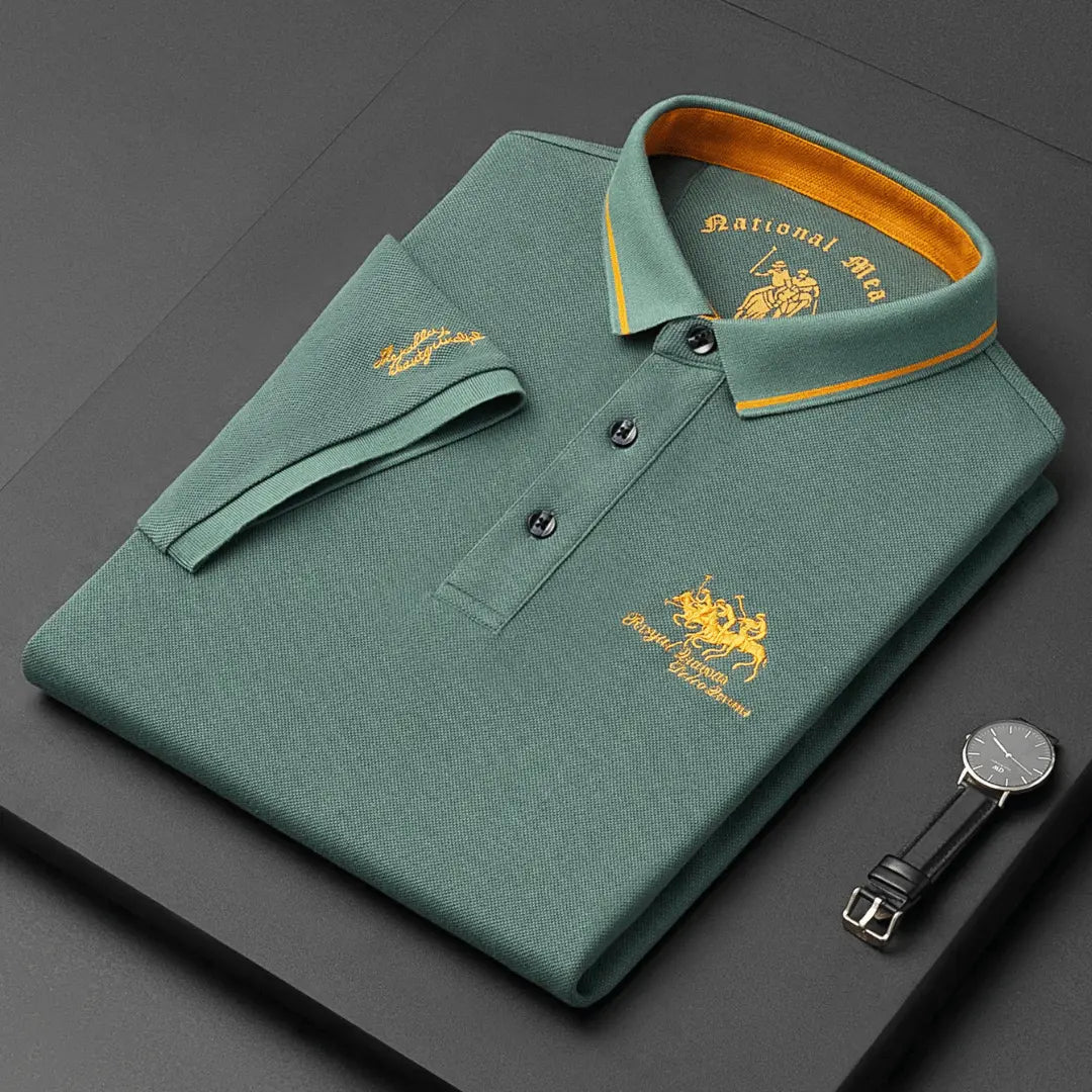 Men's Classic Fit Polo Shirt - Casual Summer