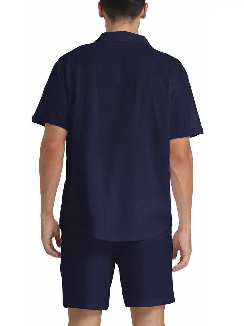 Rhys | Men's Stylish Casual Button-Up Shirt