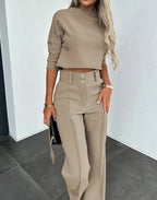 Violet | Women's Two-Piece Set, Casual