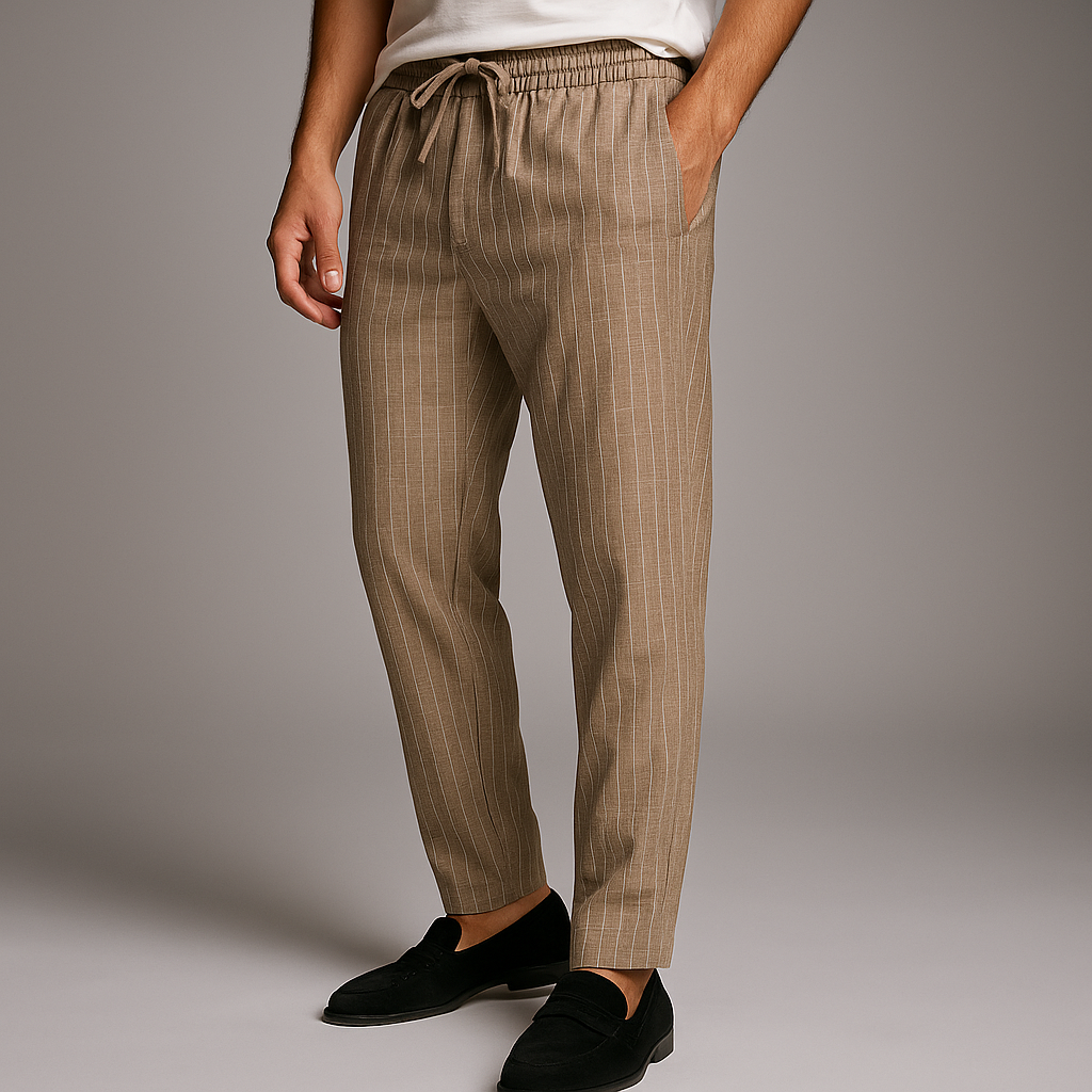 Men's Linen Cubano Pants - Casual