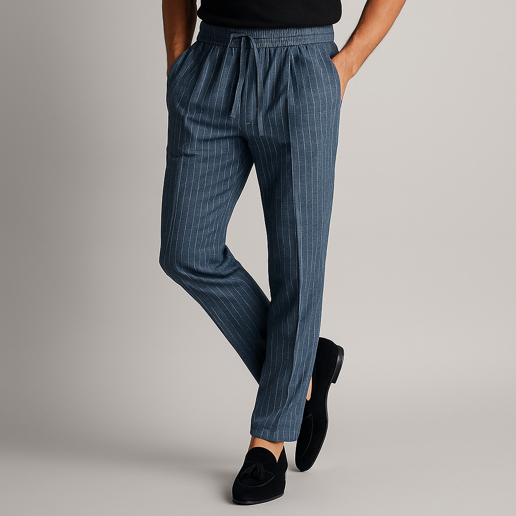 Men's Linen Cubano Pants - Casual