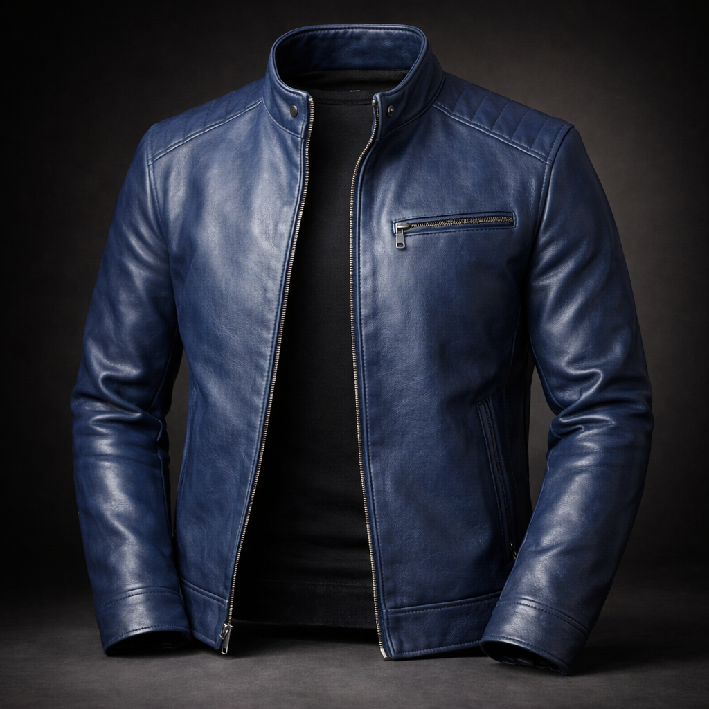 Men's Leather Classic Jacket