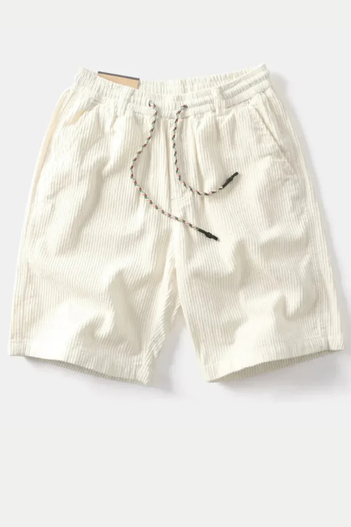 Men's Casual Wide Wale Corduroy Shorts - Summer Comfort