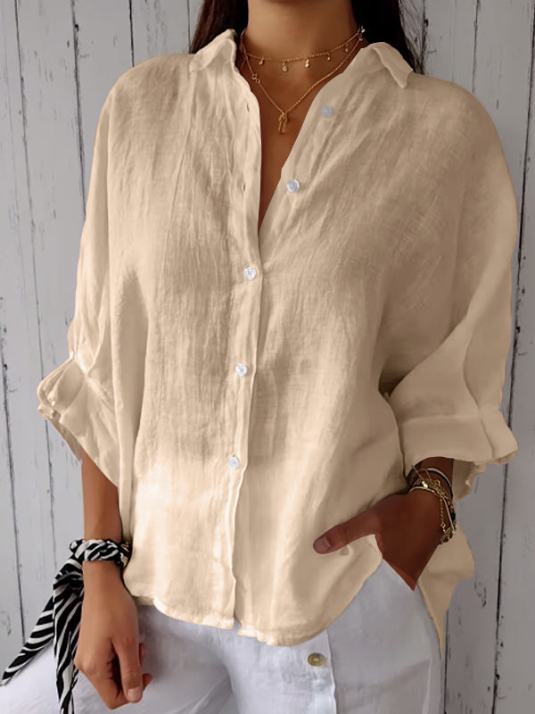 Reena | Women's Casual Relaxed Blouse, Everyday Wear