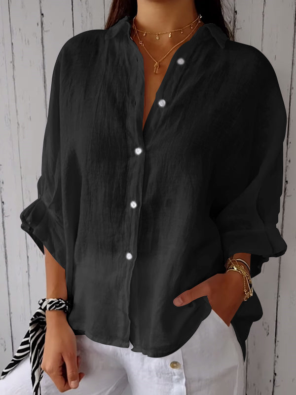 Reena | Women's Casual Relaxed Blouse, Everyday Wear