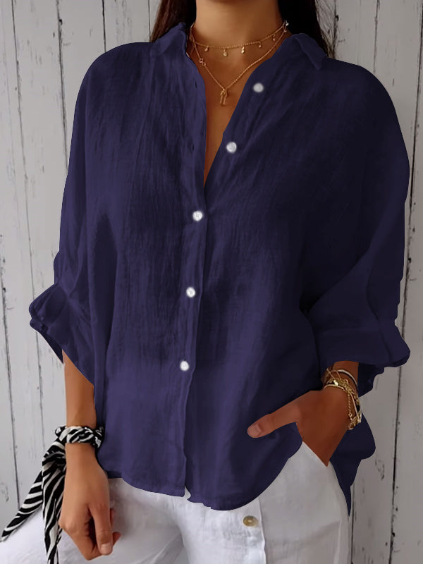 Reena | Women's Casual Relaxed Blouse, Everyday Wear
