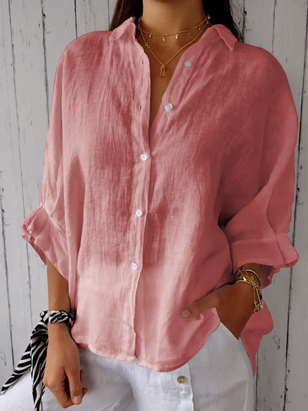 Reena | Women's Casual Relaxed Blouse, Everyday Wear
