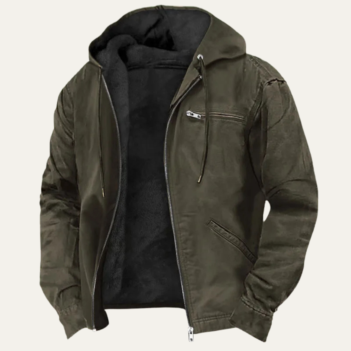 Men's Bomber Jacket with Lining