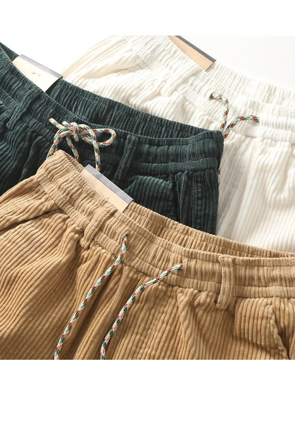 Men's Casual Wide Wale Corduroy Shorts - Summer Comfort