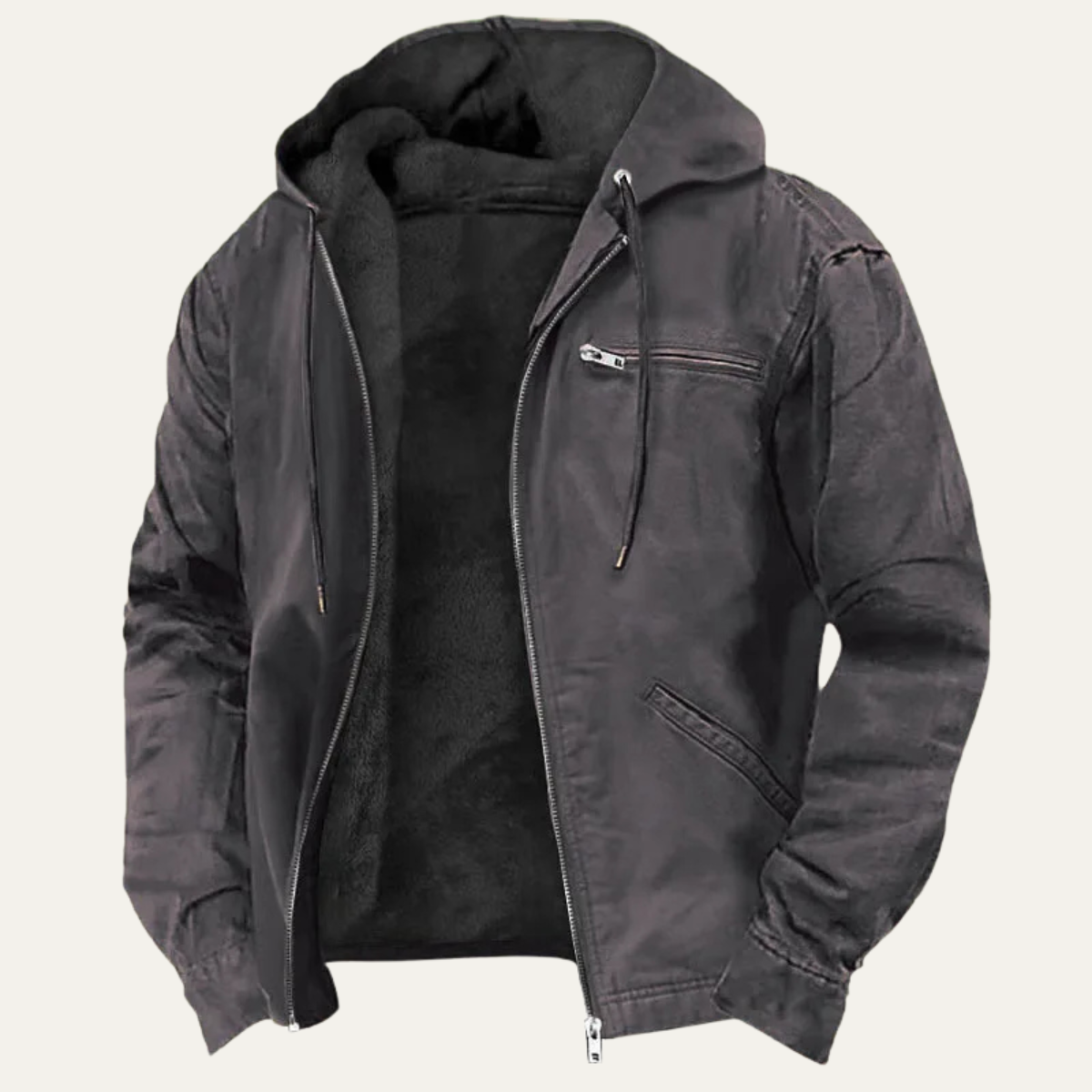 Men's Bomber Jacket with Lining