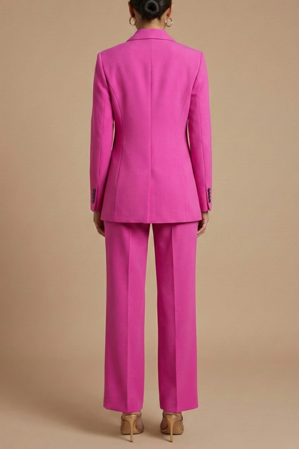 Women's Blazer and Pants Set - Relaxed Fit