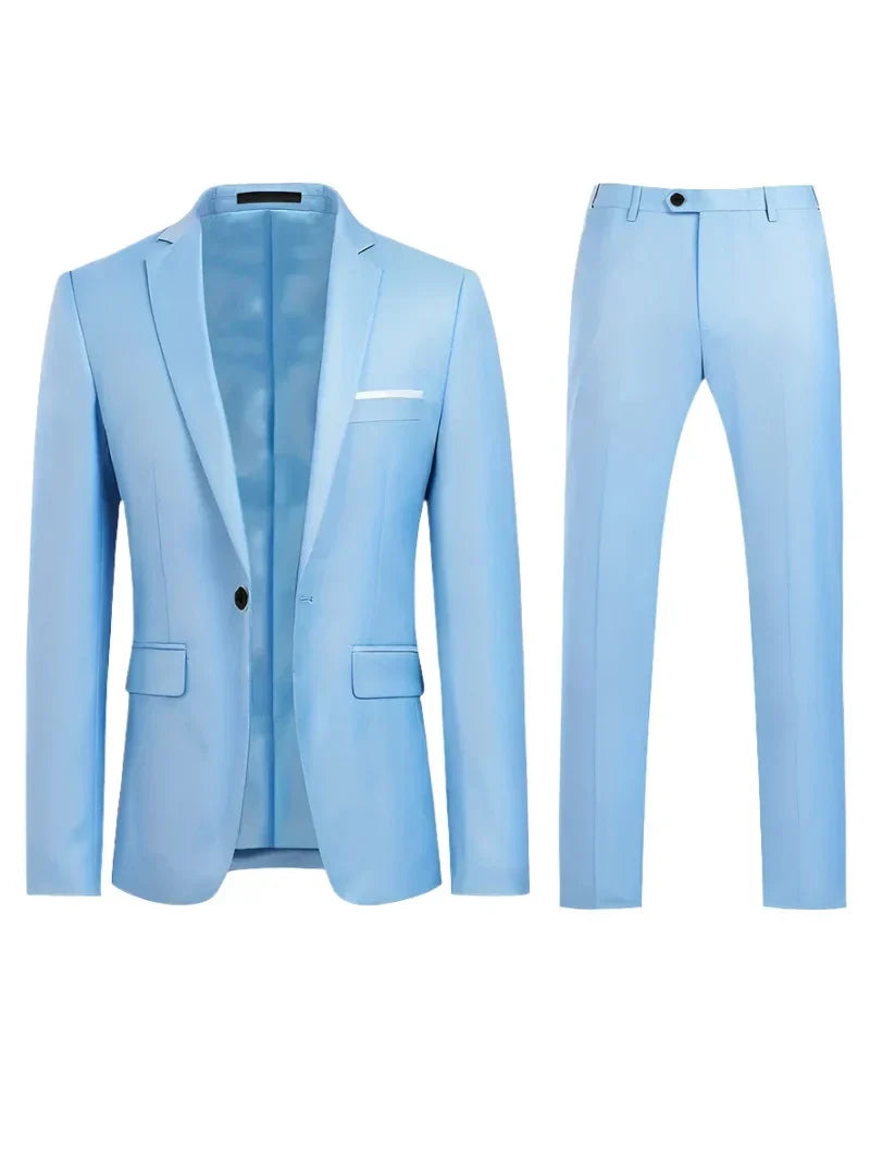 Beau | Men's Tailored Fit Blazer and Trousers Set